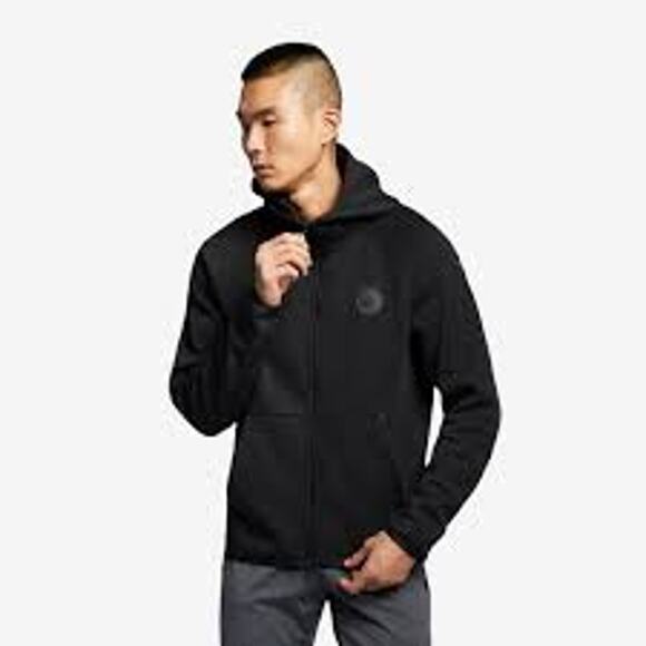 Manchester City Jacket Men's Size XXL Black Nike Full Zip Hoodie Hooded Pockets - Picture 1 of 16